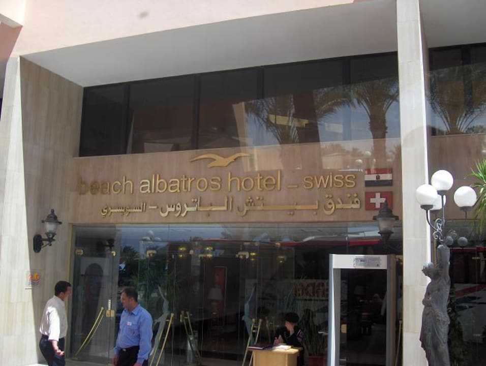 Eingangsbereich Beach Albatros Resort