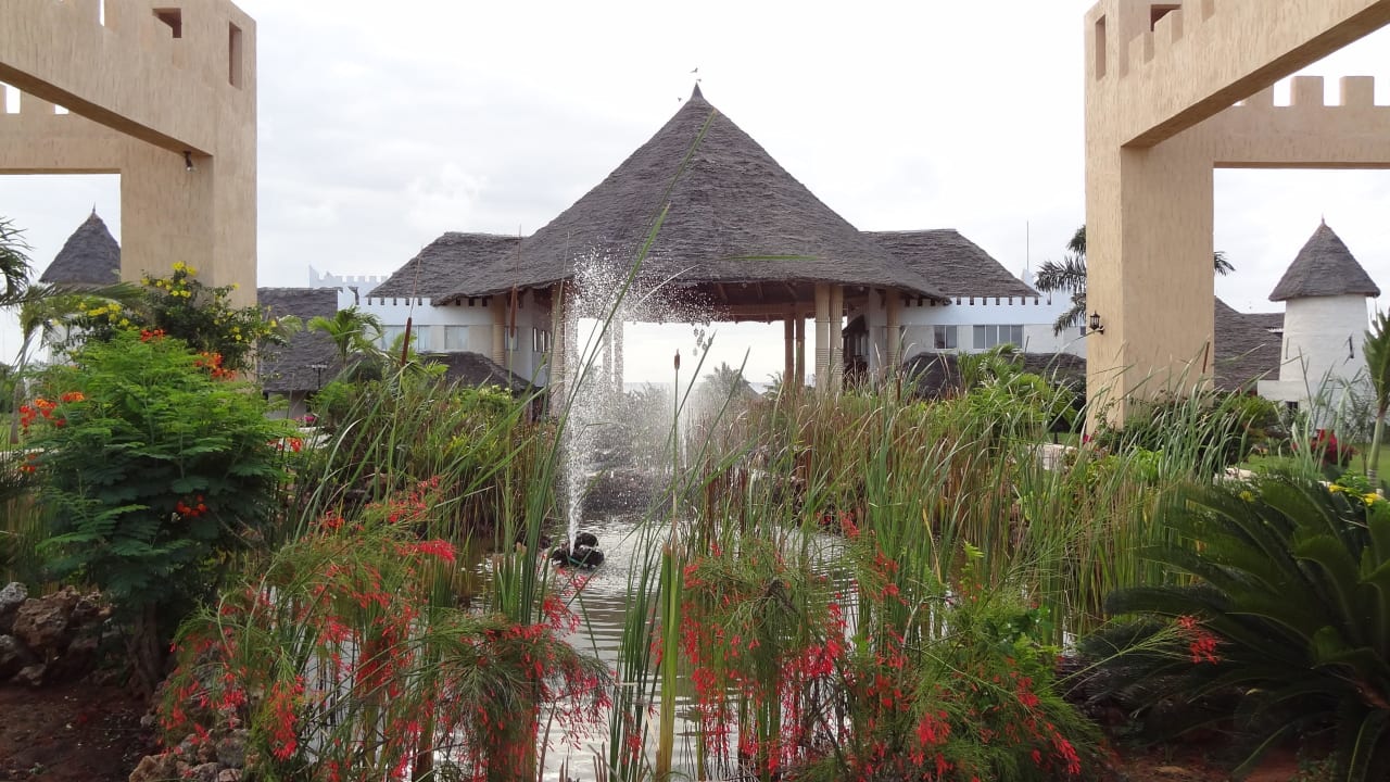 Eingangsbereich Royal Zanzibar Beach Resort
