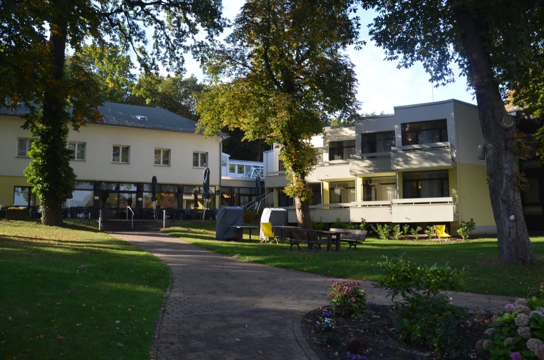 Hotel Außengelände Seehotel Grunewald