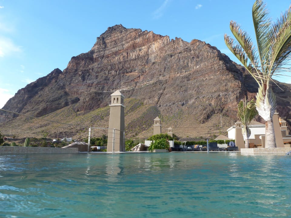 Pool auf dem Dach - traumhafter Ausblick Hotel Playa Calera
