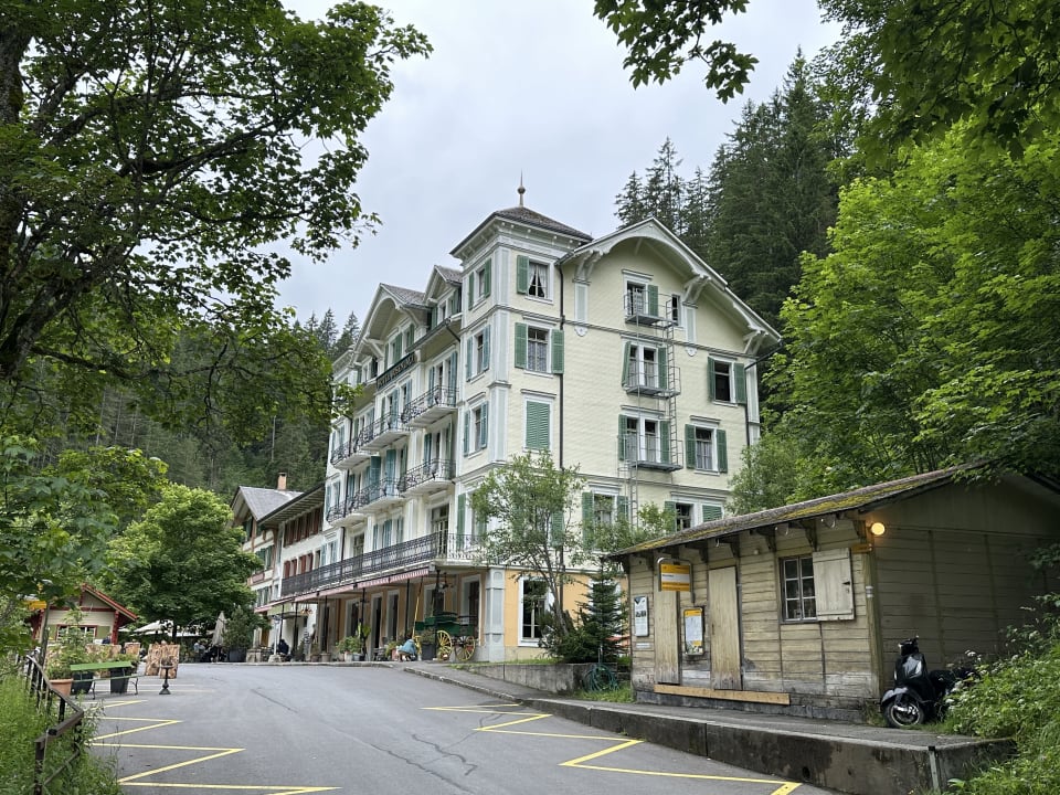 Außenansicht Hotel Rosenlaui