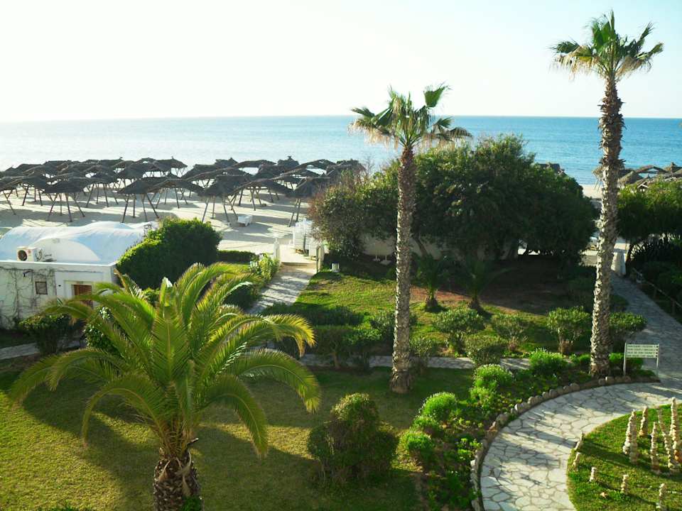 Blick vom Balkoon The Orangers Beach Resort and Bungalows