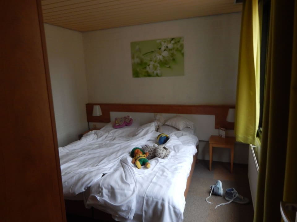 Eins der Schlafzimmer Center Parcs De Kempervennen