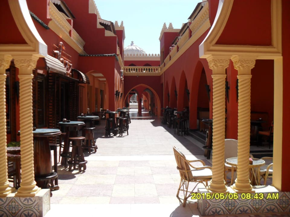Herrlich zum verweilen am Abend Pickalbatros Alf Leila Wa Leila Resort - Neverland Hurghada