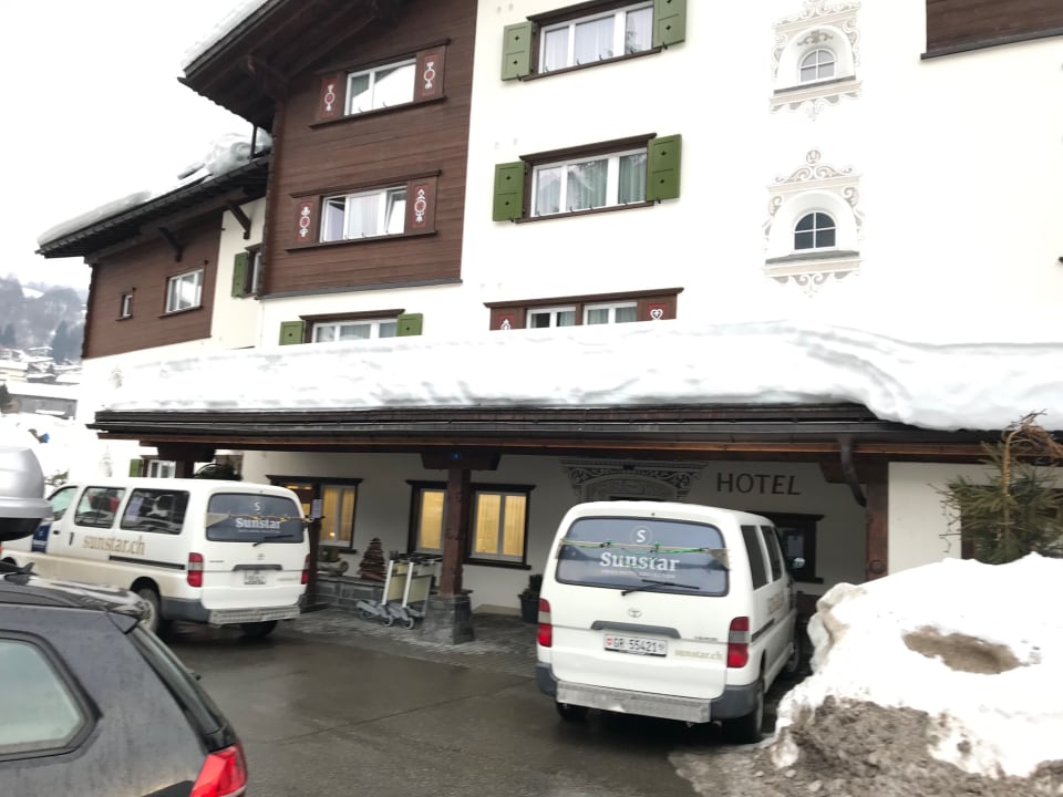 Außenansicht Sunstar Hotel Klosters