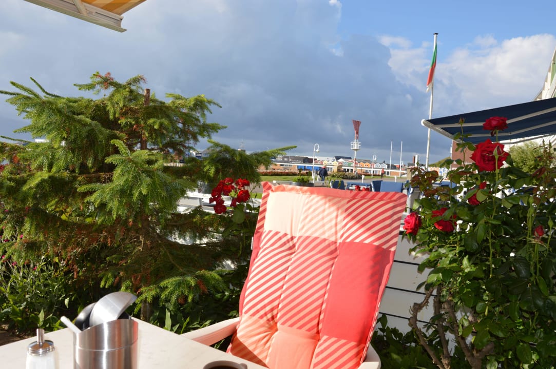 Terrasse Haus am Meer