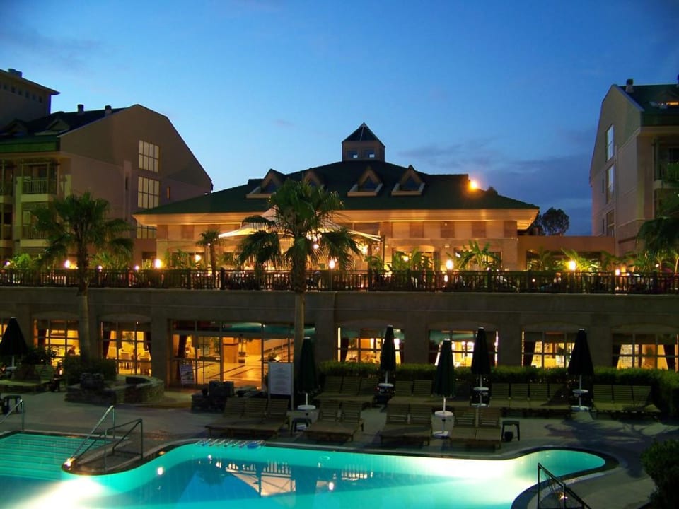 Hotel vom Fischrestaurant aus Can Garden Resort