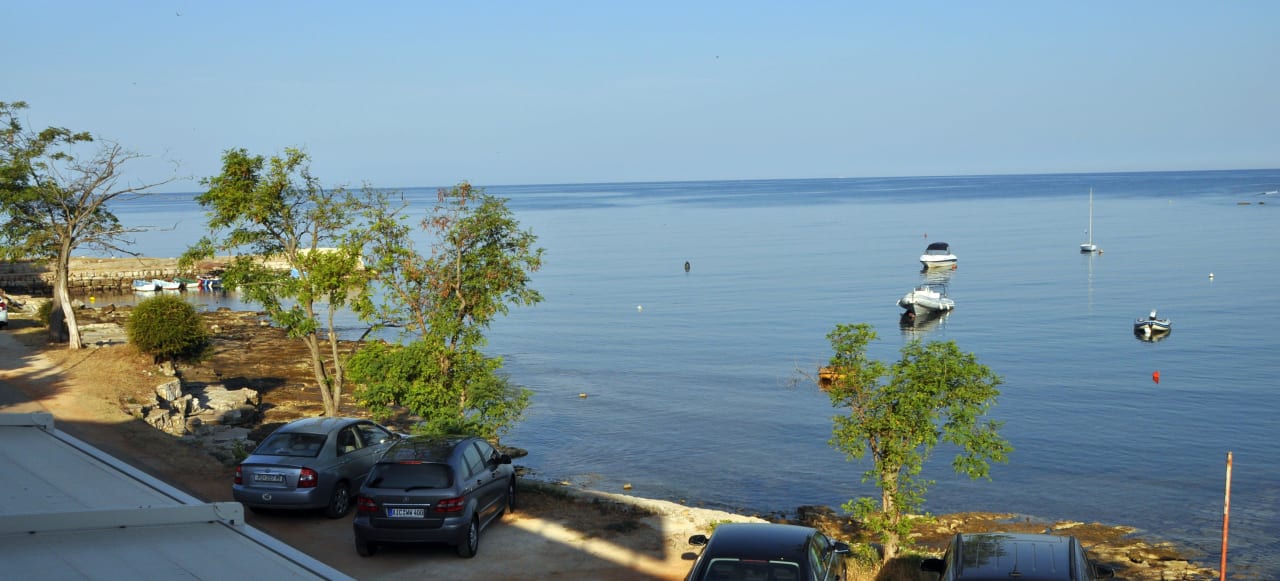 Blick vom Balkon Hotel Zlatna Vala