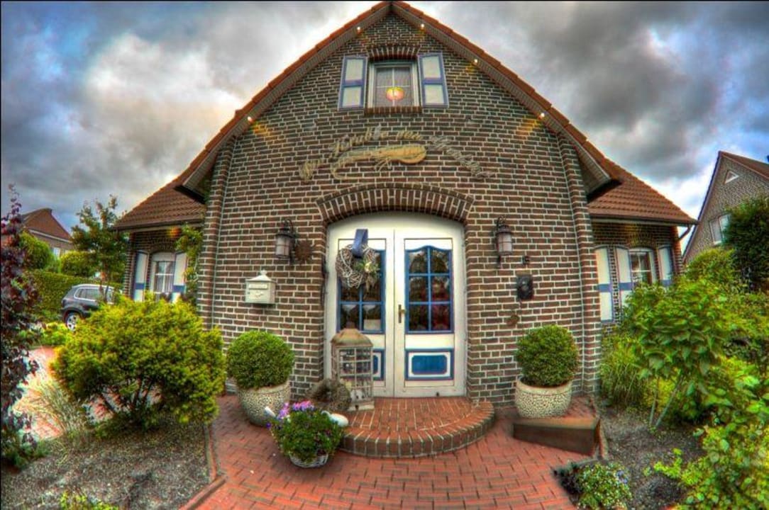 Eingang Hotel Die Krabbe von Greetsiel
