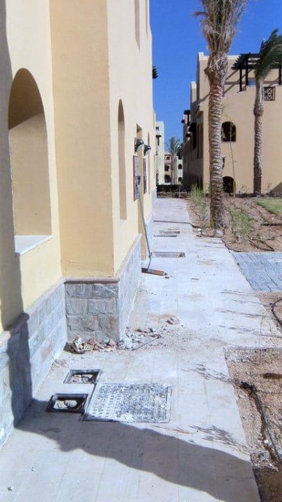 Stolperfallen und Baustelle Stella Garden Resort & Spa, Makadi Bay