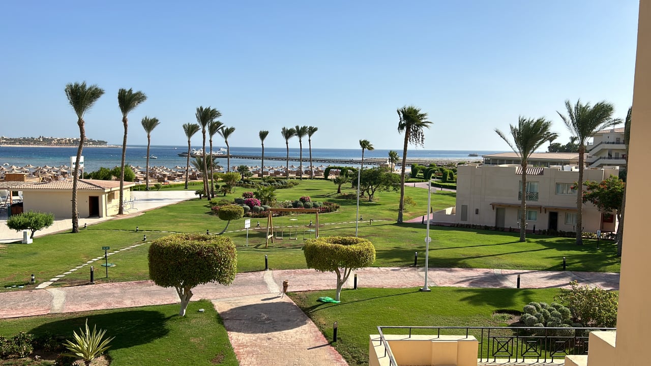 Ausblick Cleopatra Luxury Resort Makadi Bay