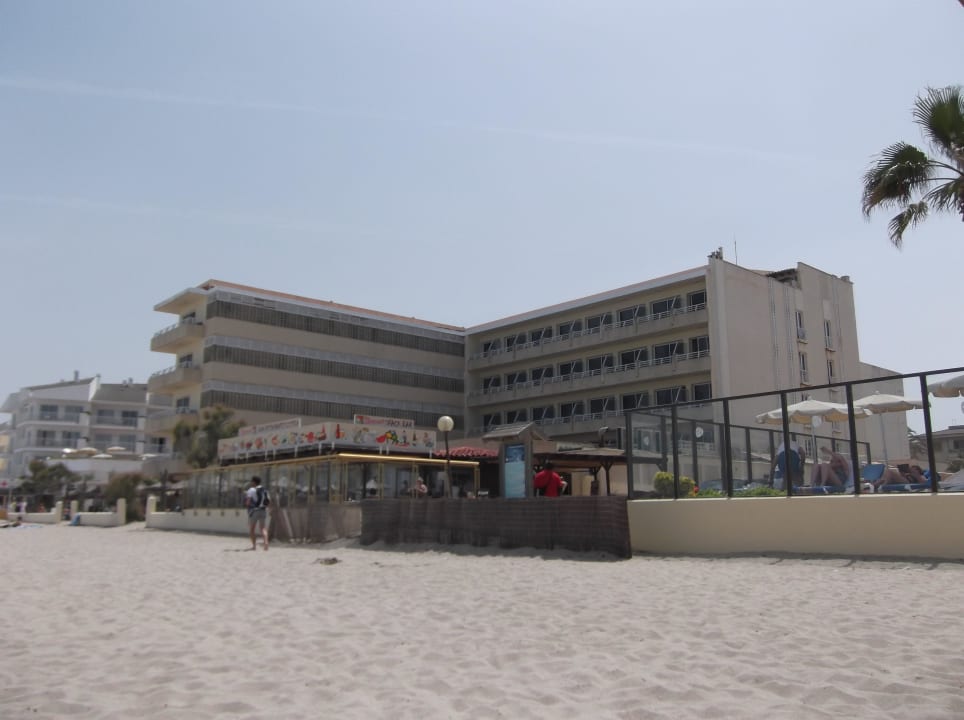 Blick vom Strand aus The Sea Hotel by Grupotel - Adults only