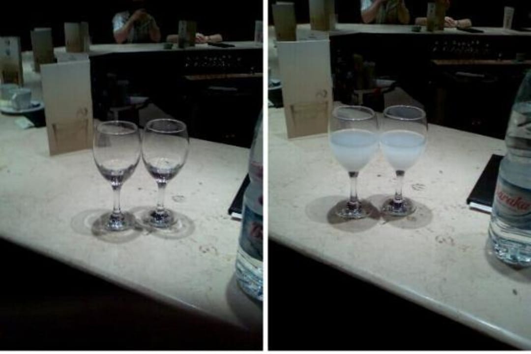 Ouzo mal anders. The Grand Resort