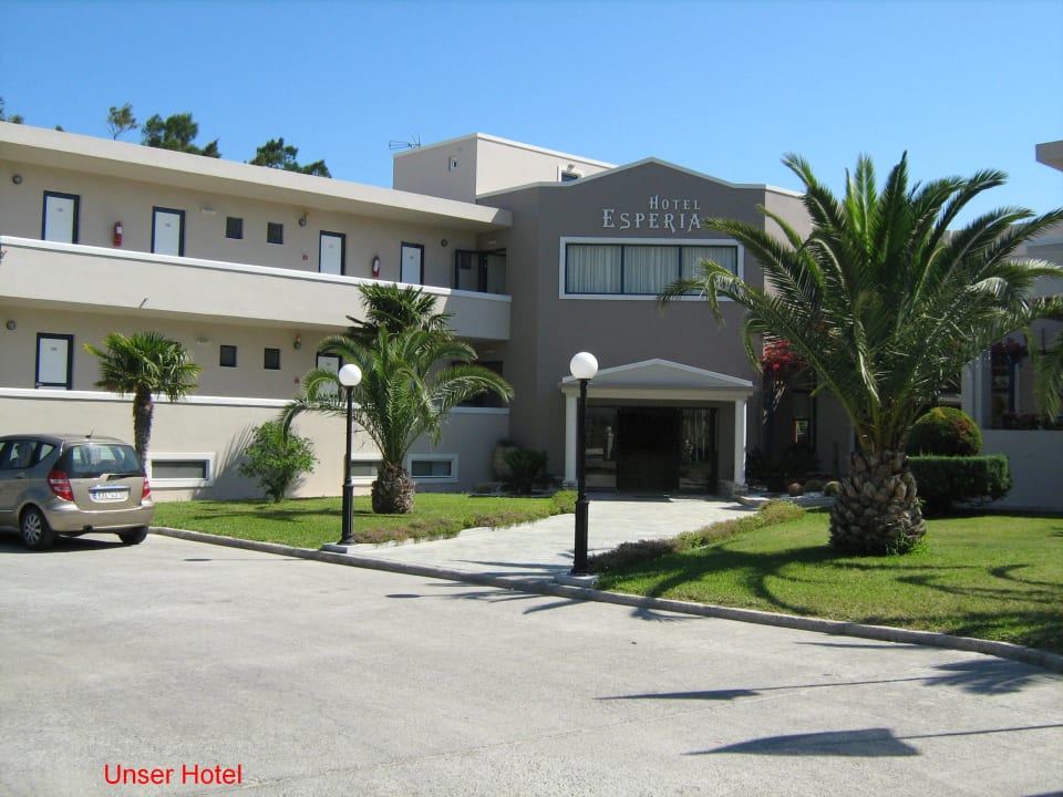 Ankunft  Hotel Esperia