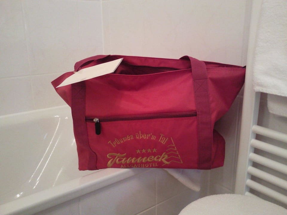 Die Tasche mit allem was dazugehört Hotel Tanneck