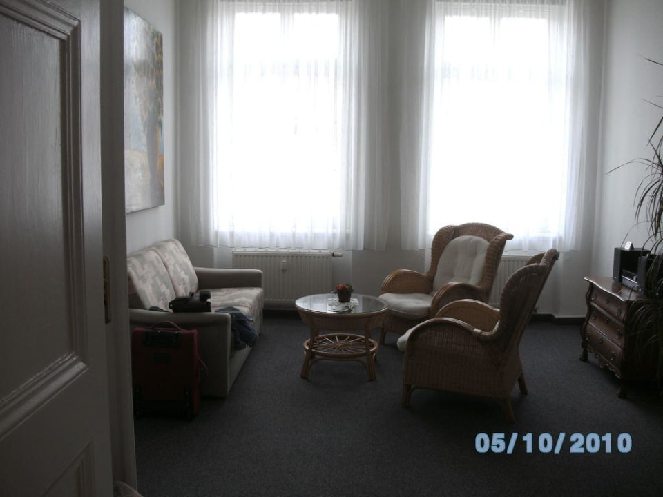 Wohnzimmer Gästehaus Stadt Metz Dresden