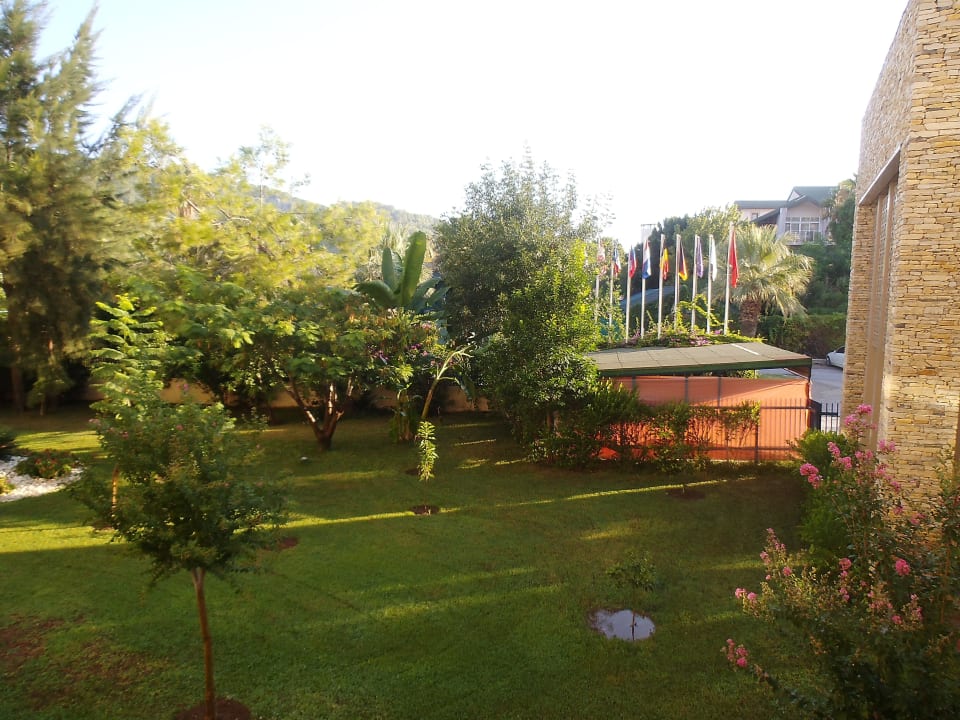 Blick aus unserem Zimmer Le Jardin Resort