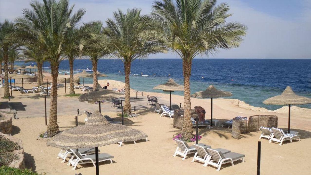 Der Blick auf den Strand Renaissance Sharm El Sheikh Golden View Beach Resort