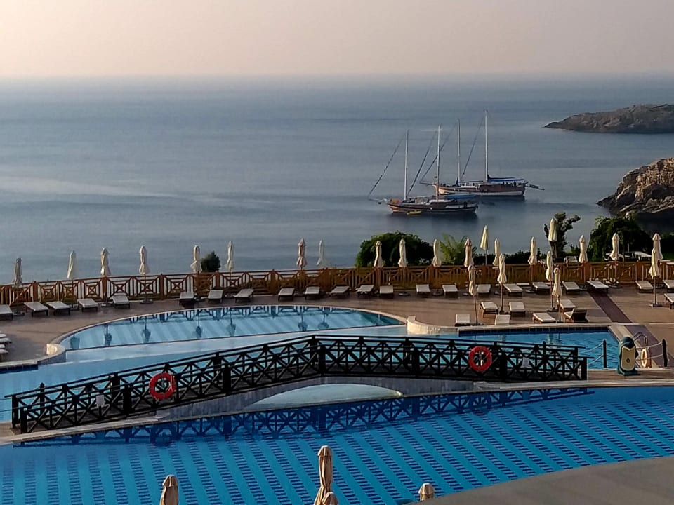 Ausblick Hotel Kalithea Horizon Royal