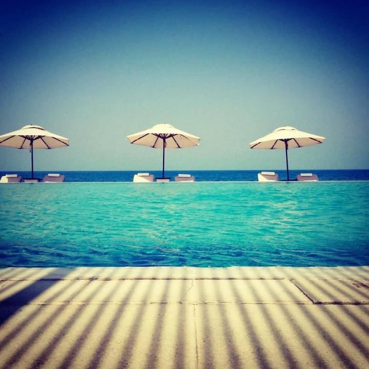 Mittlerer Pool Richtung Strand The Chedi Muscat