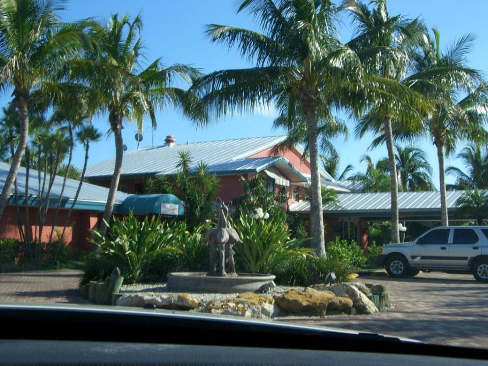 Hotelzufahrt Sanibel Island Beach Resort