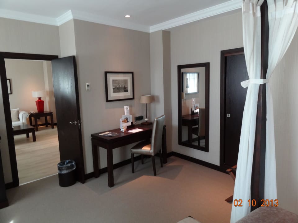 Blick zum Wohnbereich Hotel Nixe Palace