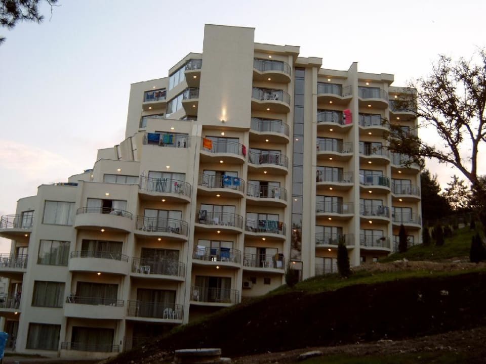 Hotel von der Treppenseite Park Hotel Golden Beach