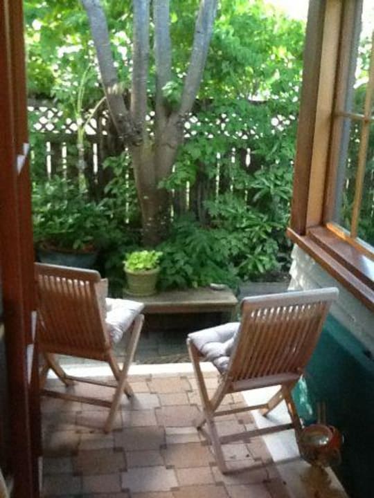 Kleiner eigener Garten Arrowtown House Boutique Hotel