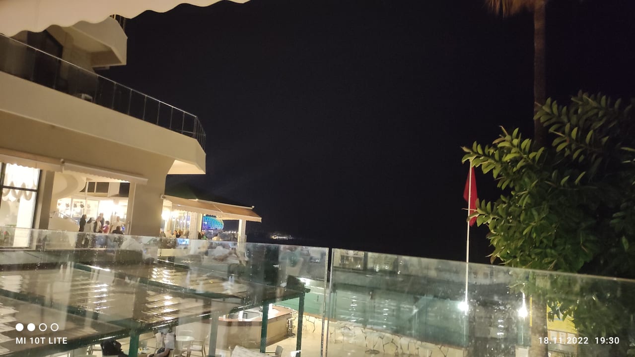 Ausblick Aska Hotel Just in Beach
