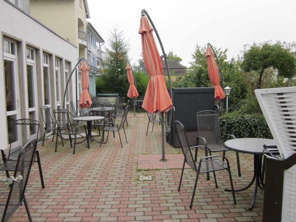 Terrasse Hotel Nordwind & Haus Wenden