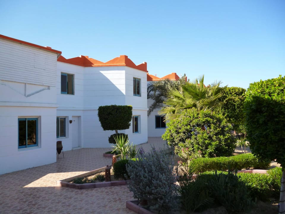 Außenansicht der Zimmer Hotel Coral Garden