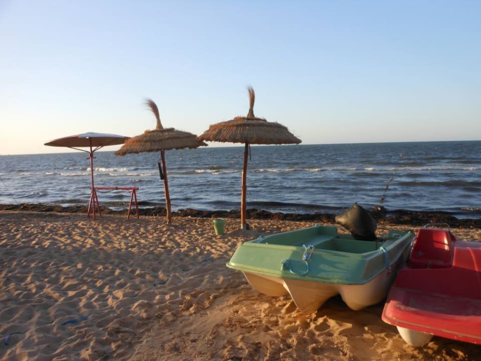 Strand am Abend Hotel El Mouradi Skanes Beach