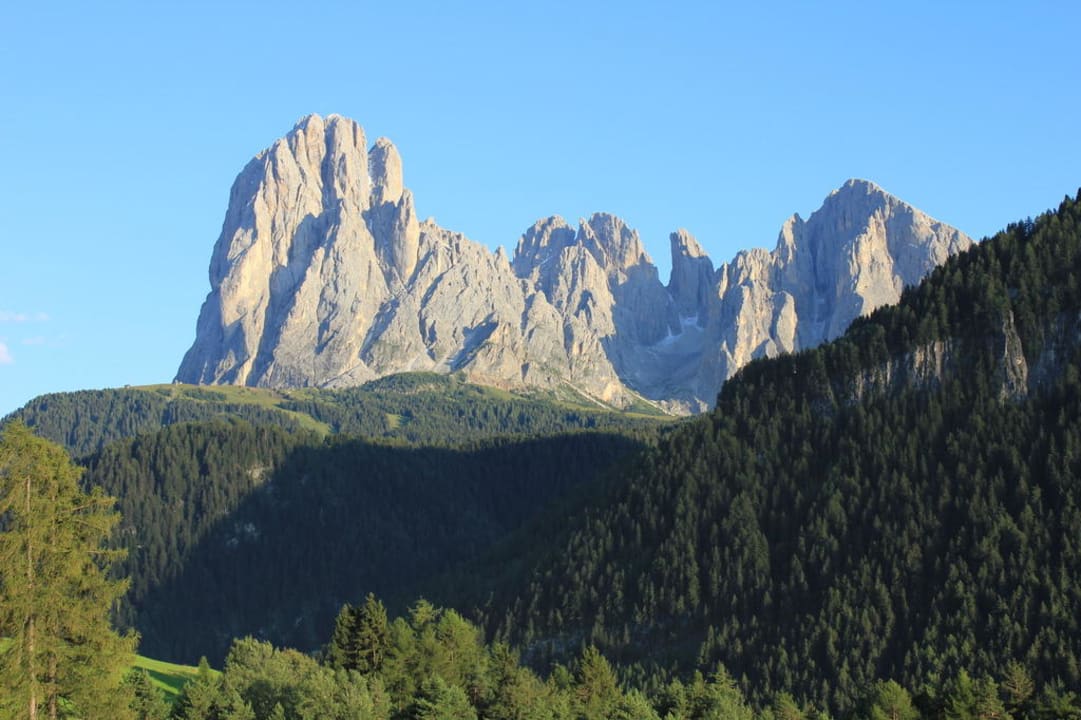 Abendblick vom Balkon Hotel Ansitz Jakoberhof