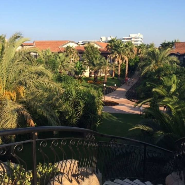 Outside the lobby Starlight Resort Hotel