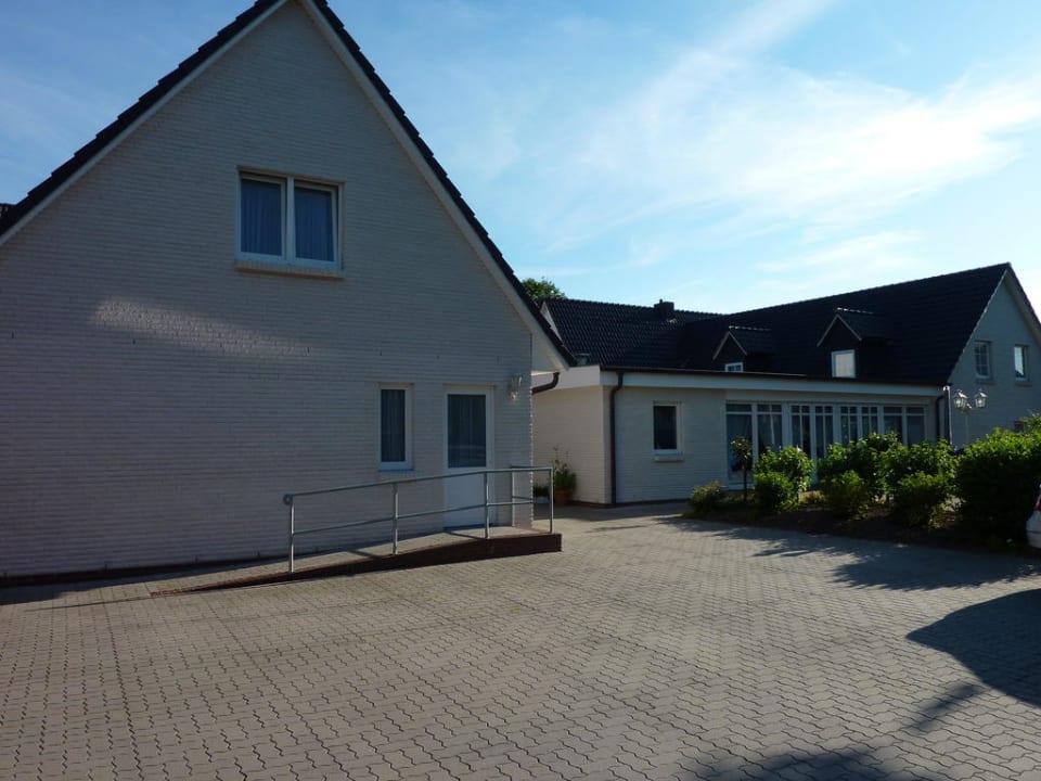 Rückseite des Hotels Hotel Friesland