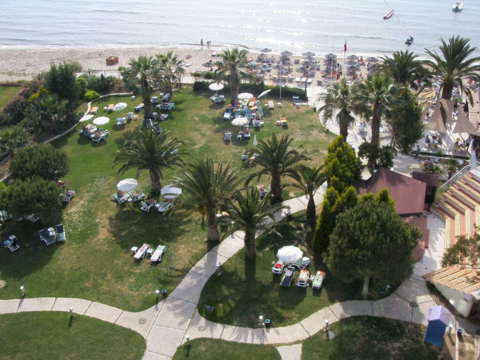 Ausblick vom Dach Hotel Ephesia