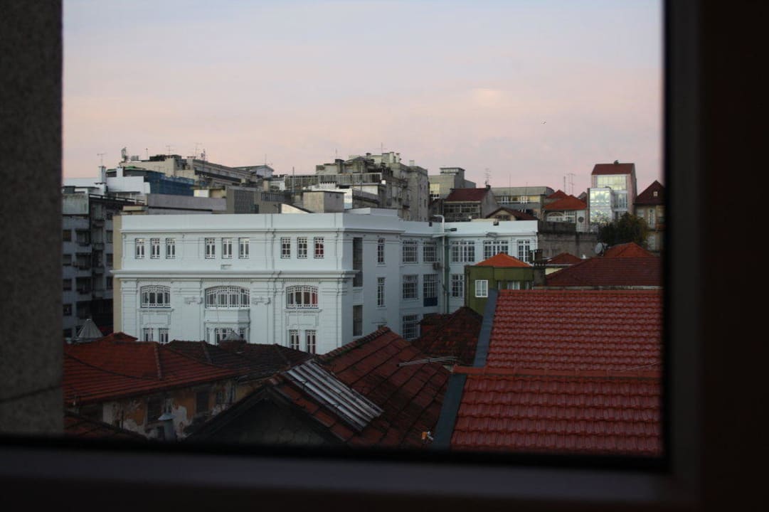 Ausblick vom Frühstücksraum Hotel Residencial Pao de Acucar