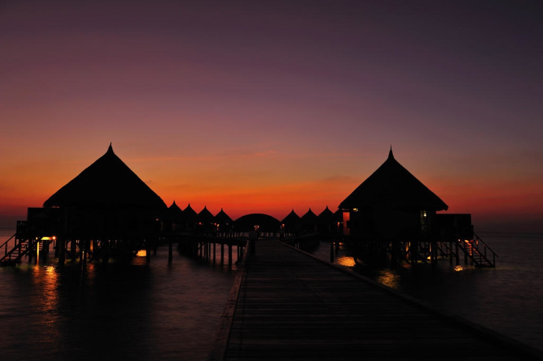 Angaga - Sonnenuntergang Angaga Island Resort