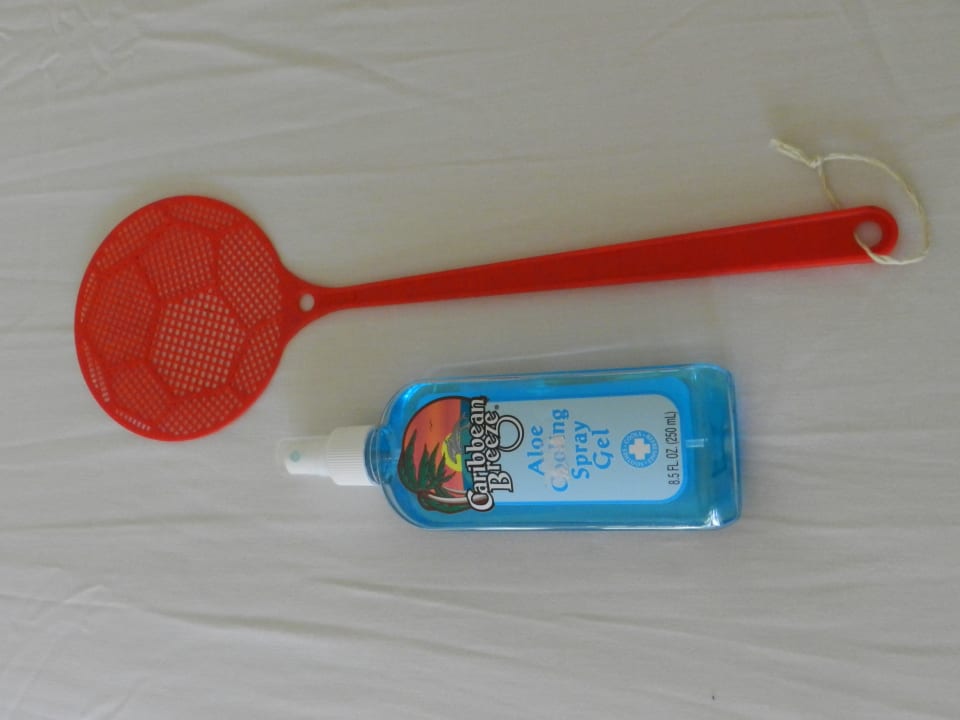 Aleo Vera Mittel helfen gut bei Juckreiz Puerto Plata Village