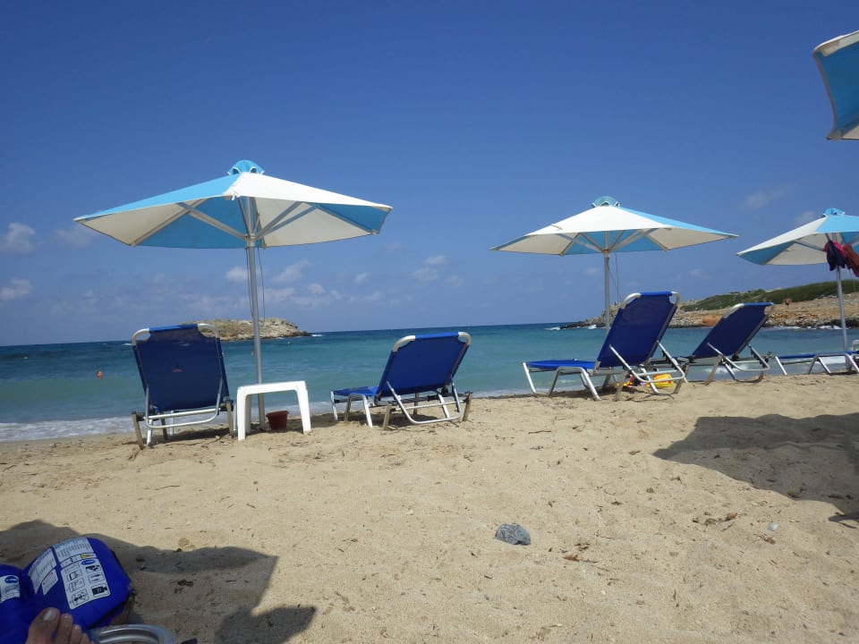 Schöner Strand Grecotel Meli Palace