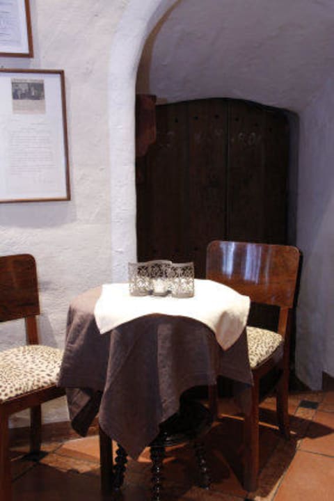 Hotellobby mit Kellergewölbe Hotel Bemelmans Post