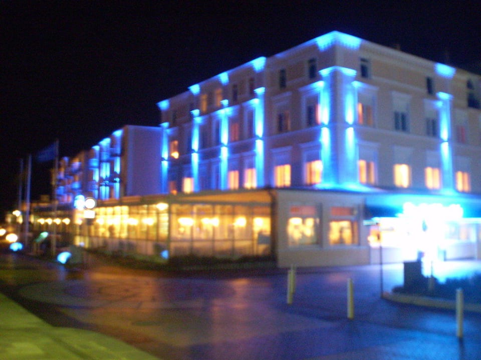 Georgshöhe by night Strandhotel Georgshöhe