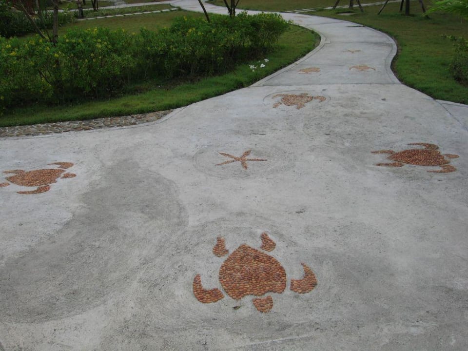 Weg im Hotel Anandah Beach Resort