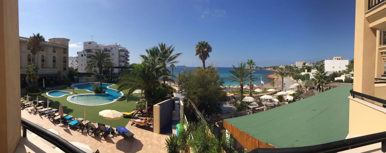 Blick von unserem Balkon Hotel-Apartamentos Blau Parc