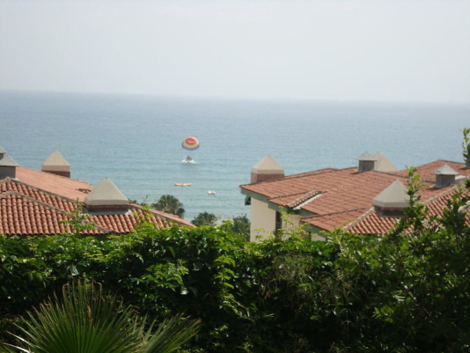 Blick von der Aussichtsterrasse Hotel Defne Star
