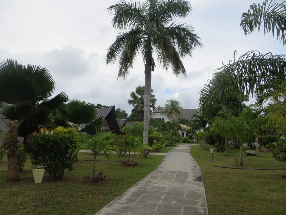 Gartenanlage La Digue Island Lodge