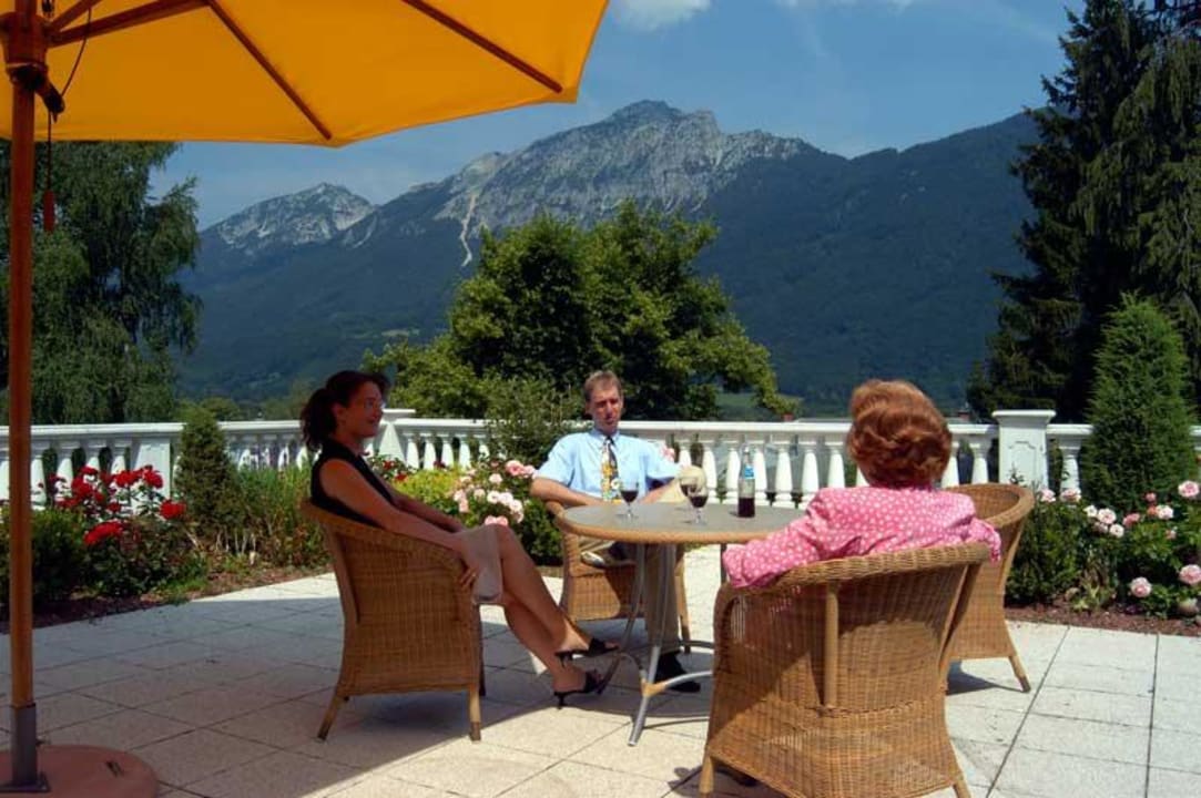 Terrasse Hotel Alpina Bad Reichenhall