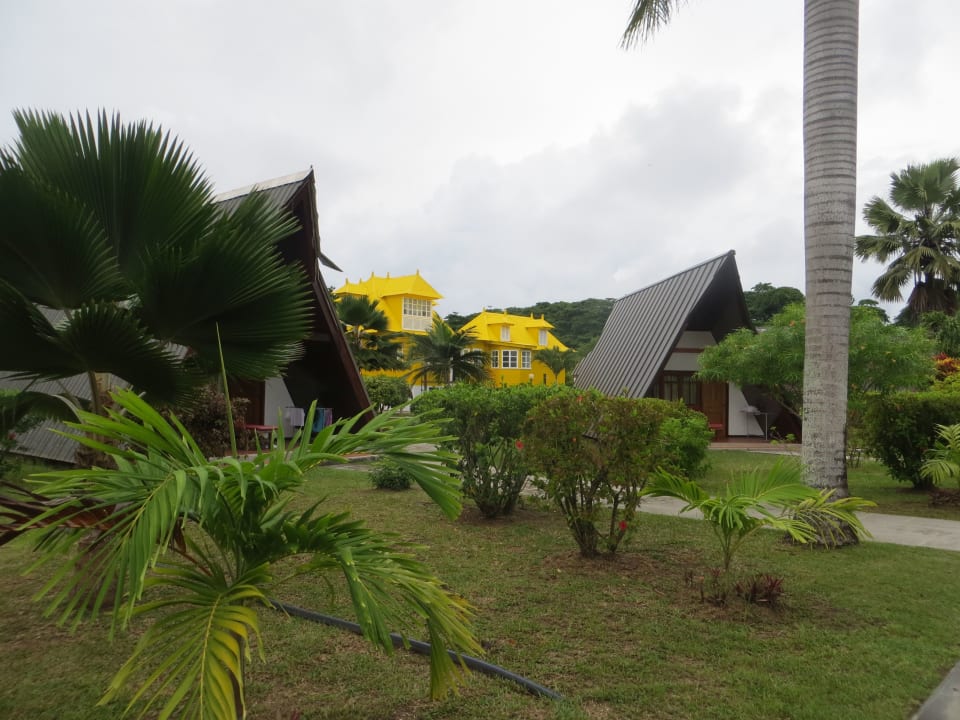 Gartenanlage La Digue Island Lodge
