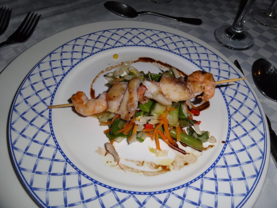 Strandrestaurant Vorspeise Sol Rio De Luna y Mares