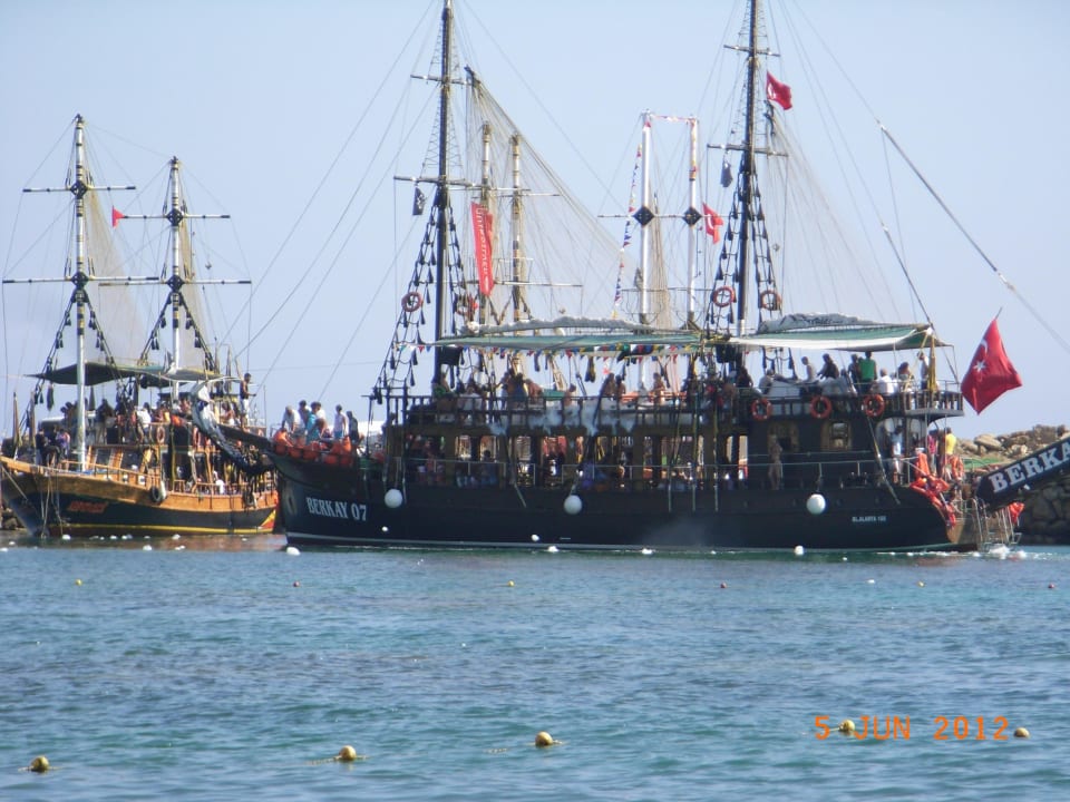 9 Uhr wurde abgelegt und 16 Uhr kamen sie zurück Özkaymak Select Resort Hotel